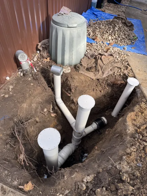 Water-pipe-installed